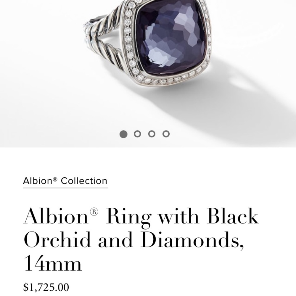 David Yurman Abion ring with diamonds!